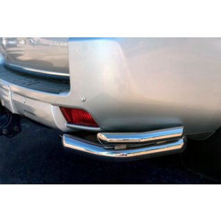 Achterhoeken AK003-Подвійний (RVS) Toyota Land Cruiser Prado 150 2009–2023 foto 1