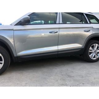 Carmos brede deurstrip (RVS) Skoda Kodiaq 2016–2023 foto 3