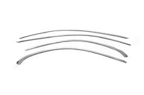 Mercedes C-klasse W205 2014–2021 Bovenste raamlijsten (RVS) foto 2