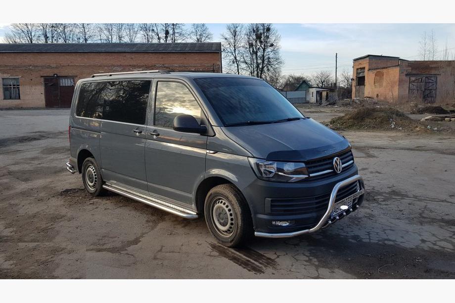 Volkswagen T6 2015–2024 Premium side steps (2 st., RVS) Image