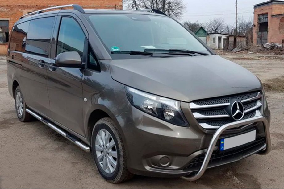 Mercedes Vito/V-klasse W447 2014– RVS sidebars (2 stuks) Foto 4