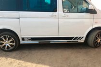 Volkswagen T6 2015–2024 Sidebars (set van 2, RVS) foto 11