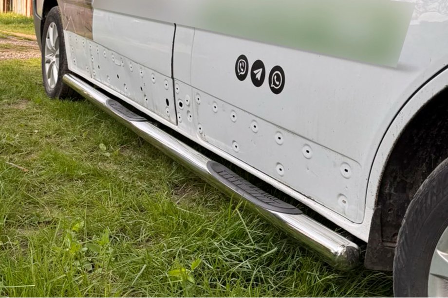Opel Vivaro 2015–2019 Sidebars (2 stuks, RVS) 70 mm, korte wielbasis Foto 7