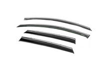 Hyundai I-30 2017– Raamwindschermen met chromen sierlijst (set van 4, Niken) foto 2