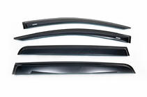 Mitsubishi L200 2015–2024 Raamwindschermen (4 stuks, Niken) foto 2
