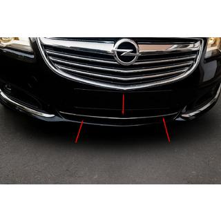 RVS afdeklijsten voor bumperrooster Opel Insignia 2008–2017 foto 1