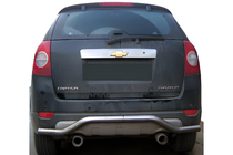 Chevrolet Captiva 2006–2019 Achterbeschermbeugel AK008 (RVS) foto 1