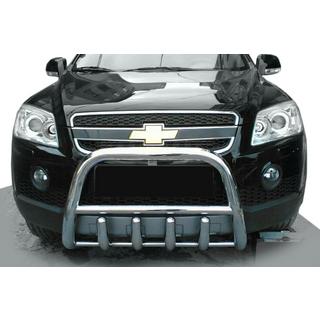 Voorste bullbar QT006 (RVS) Chevrolet Captiva 2006–2019 foto 1