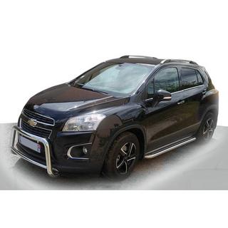 Voorste bullbar WT005 (RVS) Chevrolet Trax 2012–2023