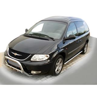 Voorste bullbar WT003 (RVS) Chrysler Voyager 2001–2007 foto 1