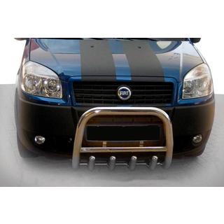 Voorste bullbar QT006 (RVS) Fiat Doblo I 2005–2010