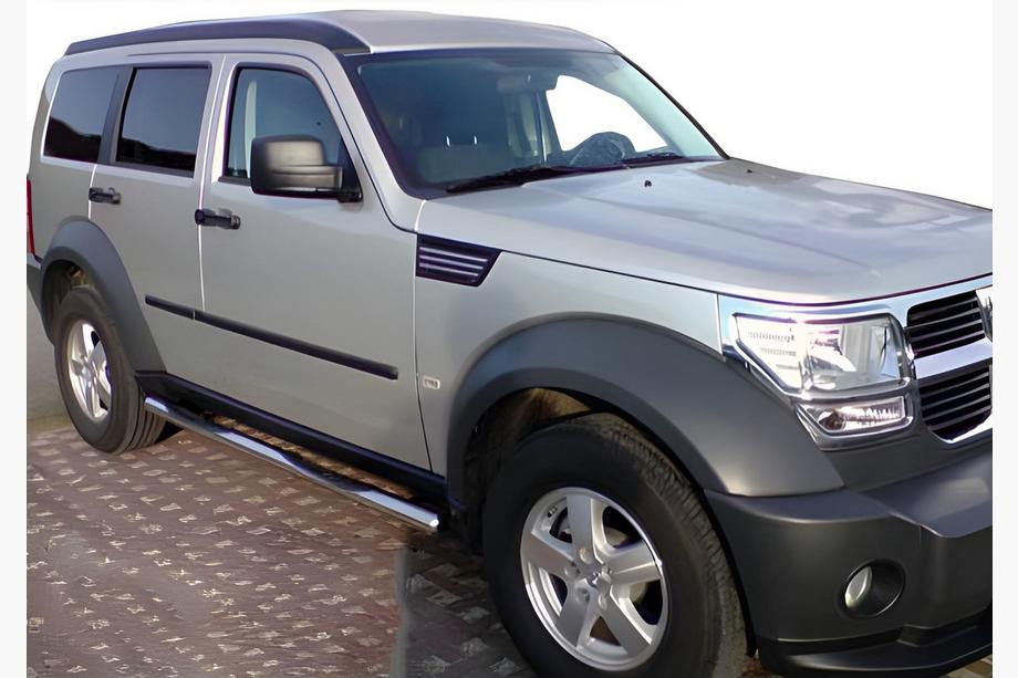 Dodge Nitro 2006–2011 Sidebars (set van 2, RVS) Image