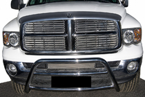 Dodge RAM (DR/DH/D1/DC/DM) 2002–2009 Voorste bullbar WT005 (RVS) foto 1