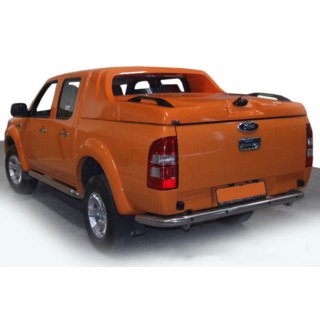 Achterbeschermbeugel AK005 (2011-2018, RVS) Ford Ranger 2011–2022 foto 4