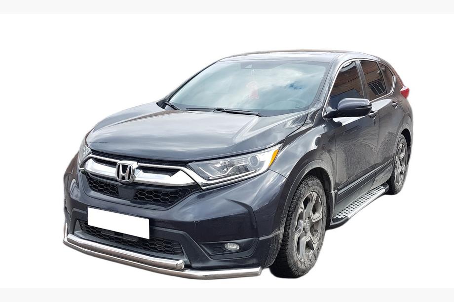 Honda CRV 2017–2022 RVS frontbeschermbeugel ST014 (2016-2019) Foto 1
