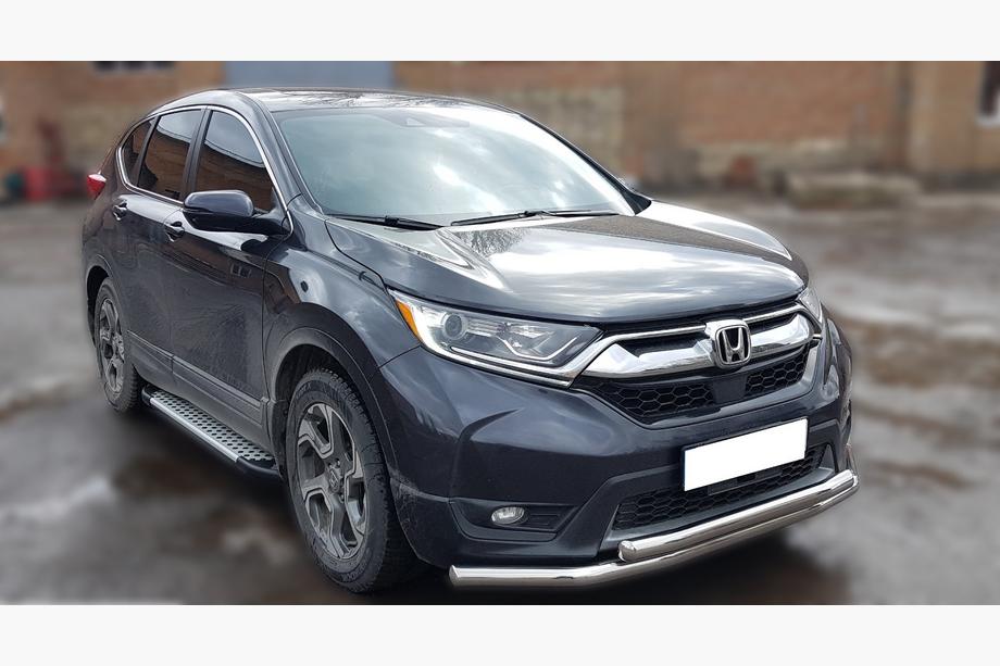 Honda CRV 2017–2022 RVS frontbeschermbeugel ST014 (2016-2019) Foto 2