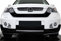Honda CR-V 2007–2011 Frontbescherming ST017 (RVS) foto 1