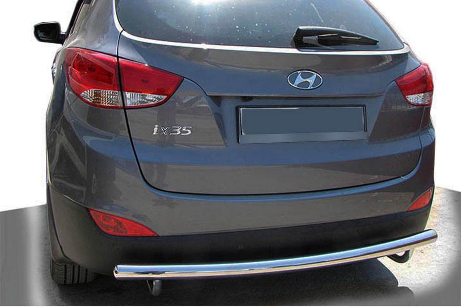 Hyundai IX-35 2010–2015 Achterbeschermbeugel AK002 (RVS) Image