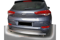 Hyundai Tucson TL 2016–2021 Achterbeschermbeugel AK002 (RVS) foto 1