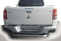 Fiat Fullback 2016– Achterbumperbescherming AK007 (RVS) foto 1
