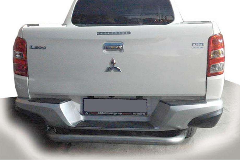 Fiat Fullback 2016– Achterbumperbescherming AK007 (RVS) Image