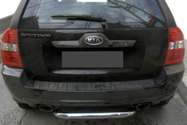 Kia Sportage 2004–2010 Achterbeschermbeugel AK005 (RVS) foto 1