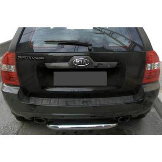 Achterbeschermbeugel AK005 (RVS) Kia Sportage 2004–2010