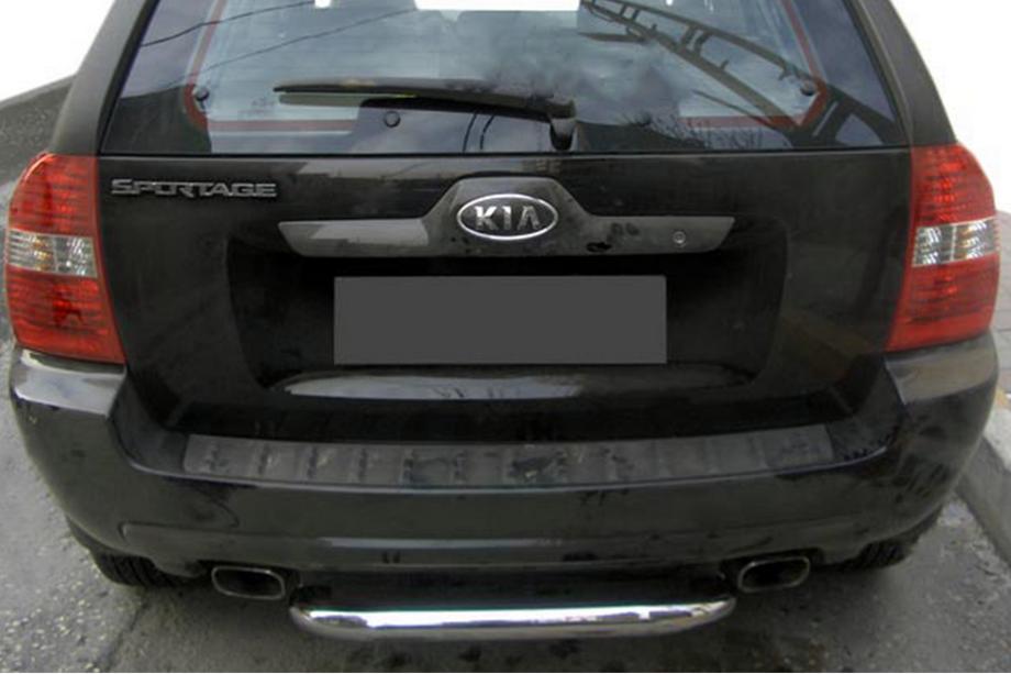 Kia Sportage 2004–2010 Achterbeschermbeugel AK005 (RVS) Image