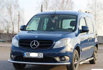 Mercedes Citan 2013–2021 Frontbescherming ST008 (RVS) foto 2