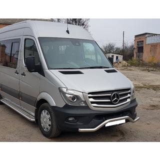 Voorste onderbuis MBSP.07.F3-04.6 (RVS) Mercedes Sprinter W906 2006–2018 foto 2