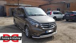 Mercedes Vito/V-klasse W447 2014– Voorbeschermbeugel ST014 (RVS) Ø 60/42 mm foto 5