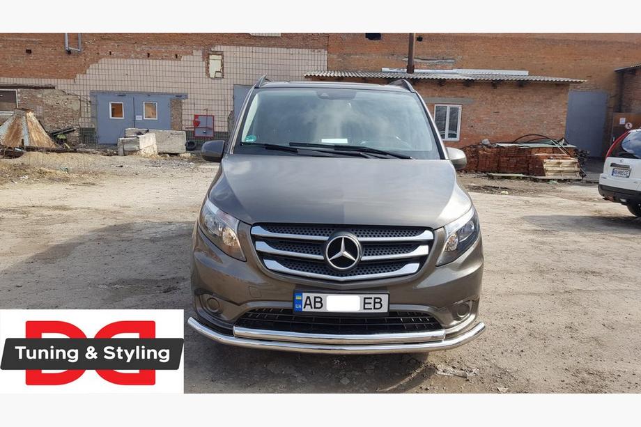 Mercedes Vito/V-klasse W447 2014– Voorbeschermbeugel ST014 (RVS) Foto 6