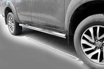 Nissan Navara/NP300 2016– Sidebars (set van 2, RVS) foto 1