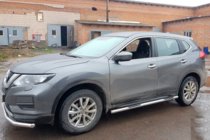 Nissan X-trail T32/Rogue 2014–2021 Sidebars (2 stuks, RVS) foto 2