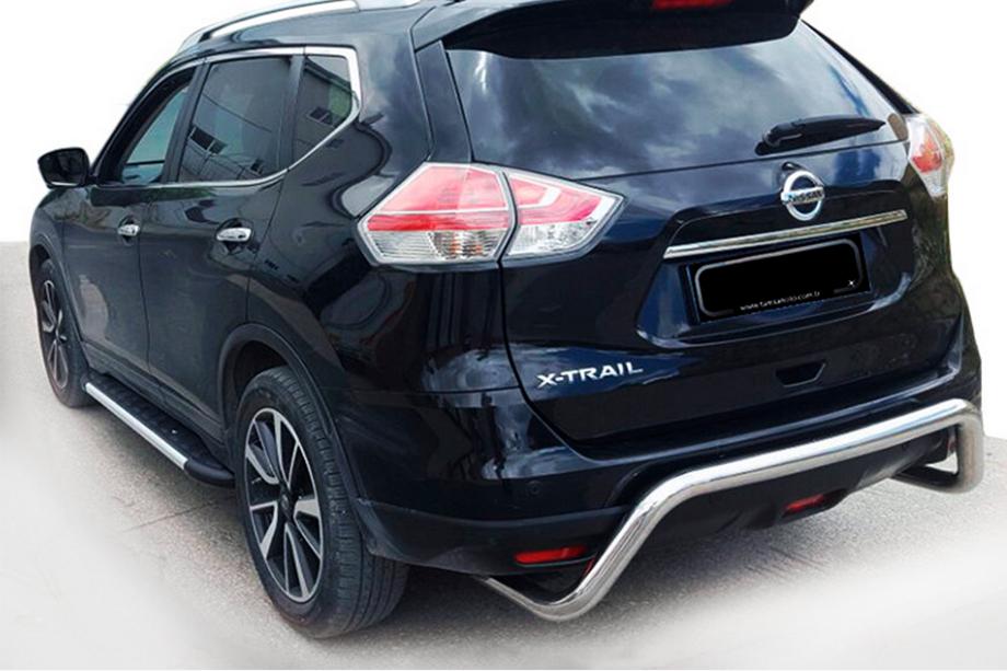 Nissan X-trail T32/Rogue 2014–2021 Achterbeschermbeugel AK007 (RVS) Image