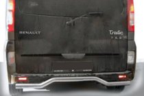 Opel Vivaro 2001–2015 Achterbeschermbeugel AK006 (RVS) foto 4
