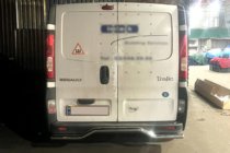 Opel Vivaro 2001–2015 Achterbeschermbeugel AK006 (RVS) foto 2