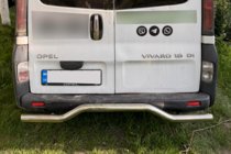 Opel Vivaro 2001–2015 Achterbeschermbeugel AK006 (RVS) foto 1