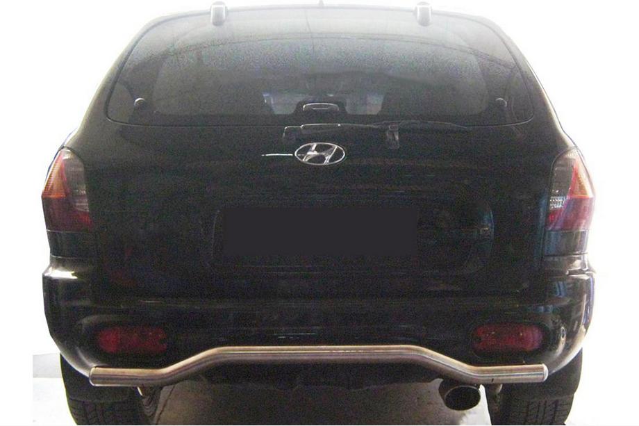 Hyundai Santa Fe 1 2000–2006 Achterbeugel AK004 (RVS) Image