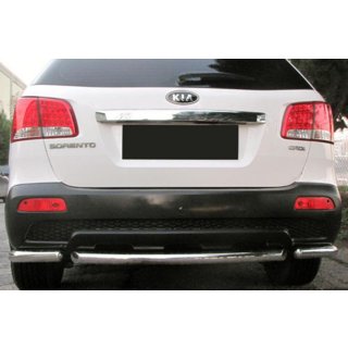 Achterhoeken met middenbuis AK007-3 (2 st., RVS) Kia Sorento II XM 2009–2014 foto 1