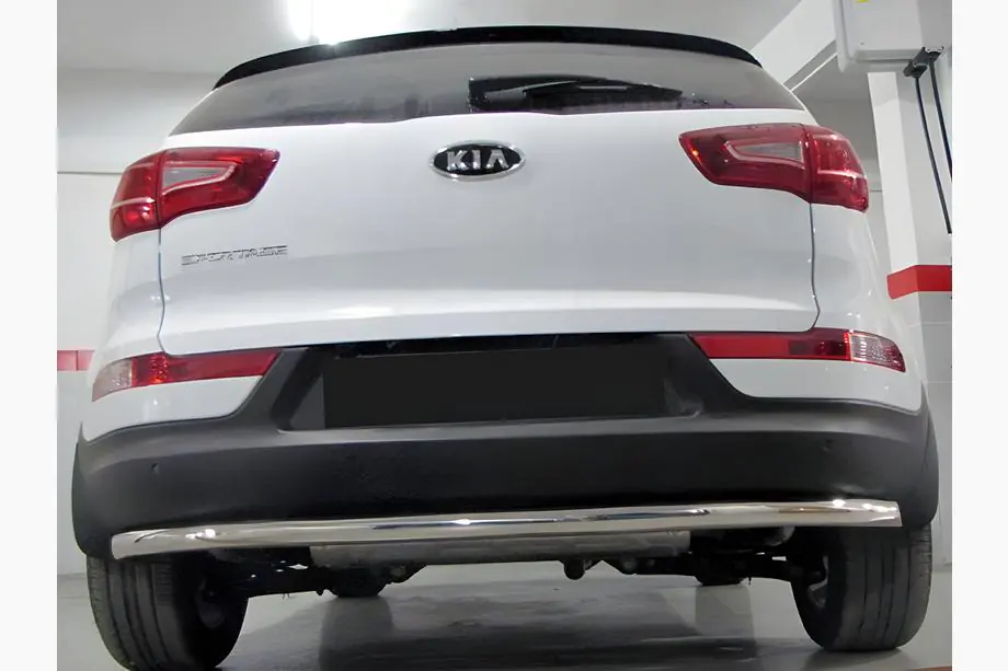 Kia Sportage 2010–2015 Achterbeschermbeugel AK002 (RVS) Image