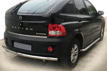 SsangYong Action 2005–2018 Achterbeschermbeugel AK002 (RVS) foto 1
