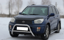 Toyota Rav 4 2001–2005 Bullbar WT005 (RVS) foto 2