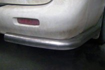 Hyundai H200, H1, Starex 1998–2007 Achterhoeken AK003 (2 stuks, RVS) foto 1