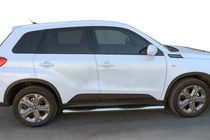 Suzuki Vitara 2015– Sidebars (set van 2, RVS) foto 1