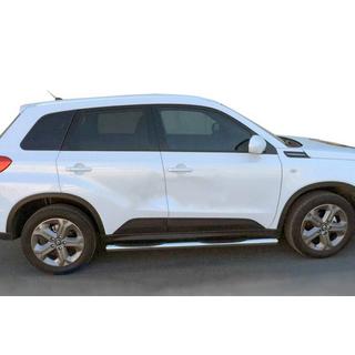 Sidebars (set van 2, RVS) Suzuki Vitara 2015–