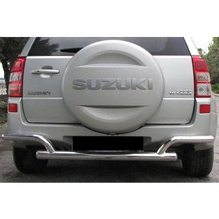 Achterbeschermbeugel AK005-2 (RVS) Suzuki Grand Vitara 2005–2017