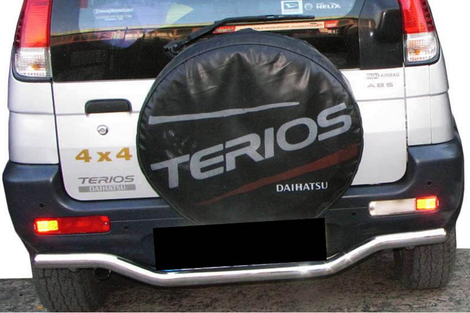 Daihatsu Terios 2003–2005 Achterbeugel AK007 (RVS) Image