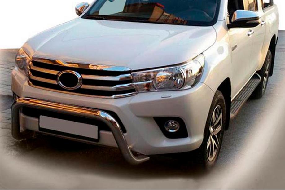 Toyota Hilux 2015– Frontbescherming WT009 (RVS) Image