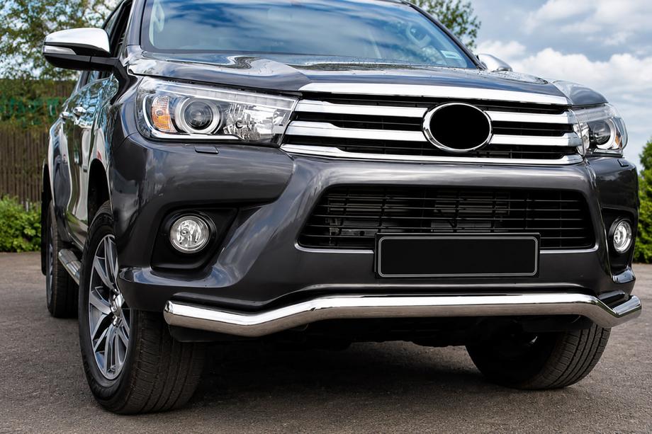 Toyota Hilux 2015– Voorbeschermbeugel ST007 (RVS) Image